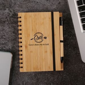 Syracuse Bamboo Covered Notebook