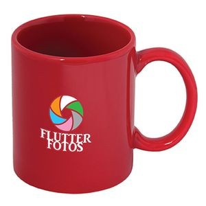 Fuzion 'C' Handle Ceramic Coffee Mug
