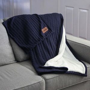 Sweater Weather Sherpa Blanket W/ Pillowcase