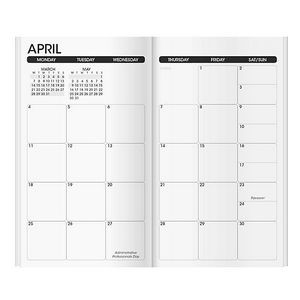 Planner Refill - Monthly (English)