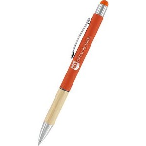 Saratoga Bamboo Grip Stylus Pen