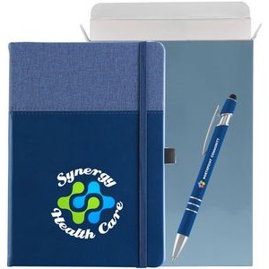 Full Colour Newport Journal & Ultima Pen Gift Set