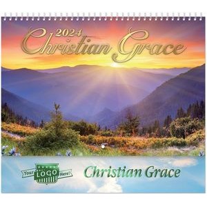 Christian Grace Spiral Wall Calendar