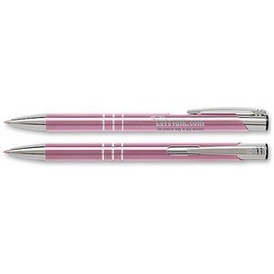 Delane Retractable Pink Pen