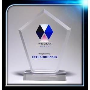 Executive Series Pentagon Award w/Base (6"x7"x3/4")