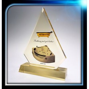 Executive Series Gold Arrowhead Award w/Base (5 1/2