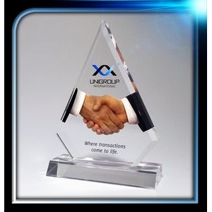 Executive Series Arrowhead Award w/Base (5 1/2"x7"x3/4")