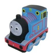 Transportation Series Happy Face Train Stress Reliever