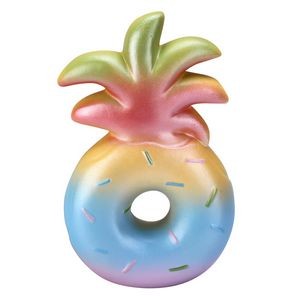 Slow Rising Scented Rainbow Pineapple Donut Squishy