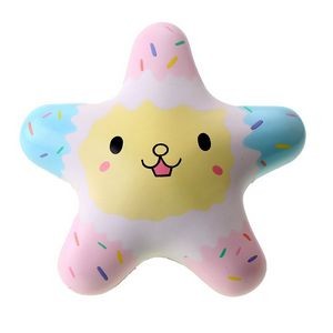 Slow Rising Scented Starfish w/Dog Face Squishy