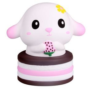 Slow Rising Scented Squishy Lamb w/Red Strawberry