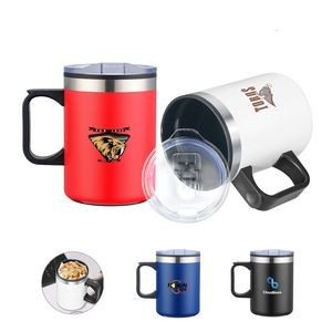 14 Oz. Double Wall Camping Tumbler w/Handle