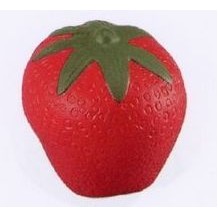 Food Fruit Series Strawberry Stress Reliever