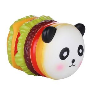Slow Rising Scented Panda Burger Squishy Toy