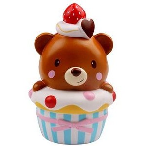 Slow Rising Scented Squishy Bear Cupcake