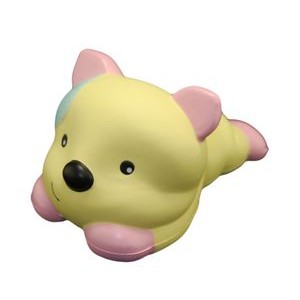 Slow Rising Scented Yellow Happy Dog Squishy