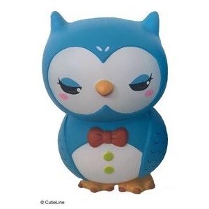 CutieLine Slow Rising Scented Blue Owl Squishy