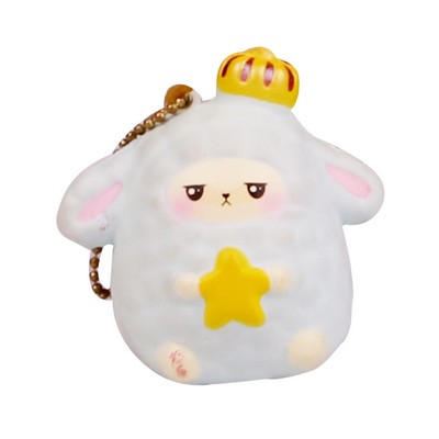 Slow Rising Scented Squishy Dreamy Sheep Keychain