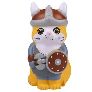 Slow Rising Scented Viking Pirate Cat Squishy