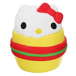 Slow Rising Scented Yellow Cat Sushi Squishy