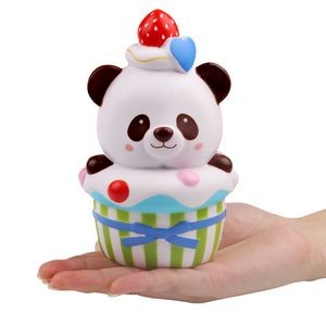 Slow Rising Scented Squishy Panda Cupcake