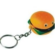 Keychain Series Hamburger Stress Reliever