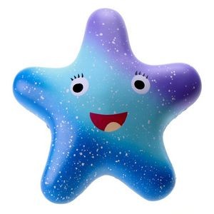 Slow Rising Scented Galaxy Starfish w/Dog Face Squishy