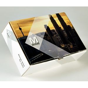 Presentation & Mailer Box (9.5" X 6.5" X 3") Full Color W/ High Gloss Film Laminate Finish
