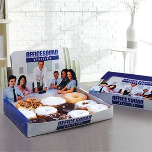 Large Donut Display Box - Full Color & Gloss Finish In Pricing