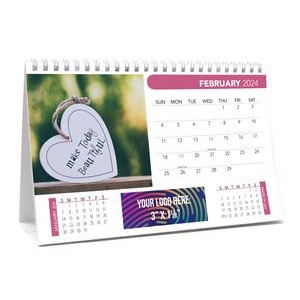 Nature, Floral or Seasonal Stock Photo Desk Calendar (8 1/2