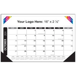 Full Color Desk Pad Calendar (17"x12")