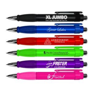 Liqui-Mark® XL Jumbo Retractable Pen w/Rubber Grip