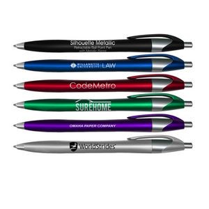 Liqui-Mark Silhouette Metallic - Retractable Ballpoint Pen