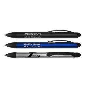 iWriter Boost Stylus & Retractable Ballpoint Pen Combo