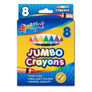 Liqui-Mark Jumbo Crayons (8-Pack)