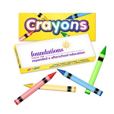 Liqui-Mark® Crayon Box (4 Pack)