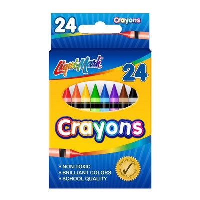 Liqui-Mark® Crayons (24-Pack)
