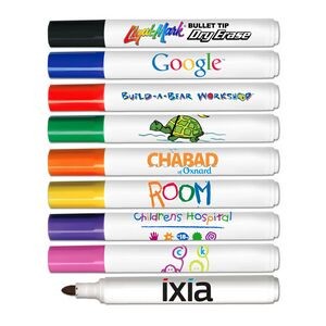 Liqui-Mark® Chisel Tip Dry Erase Marker (Full-Color Decal)