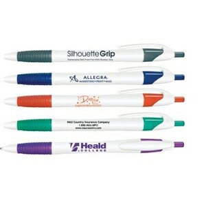 Liqui-Mark® Silhouette Grip Retractable Ballpoint Pen w/Rubber Grip