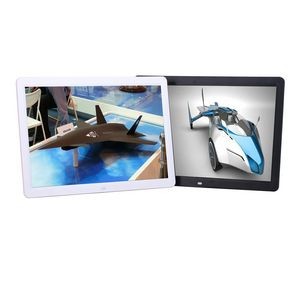 15" Multi-Function Digital Picture Frame Plays Video, Audio And Image, Remote Control Included