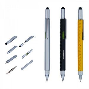 6-In-1 Multi Tool Ruler Pen