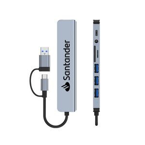 7-in-1 USB Port Hub Extender and USB Splitter- Ocean Price