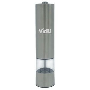 Stainless Steel Electric Salt and Pepper Grinder Battery Operated