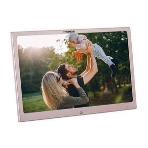 Metal 12" Digital Picture Frame Plays Video, Music and Slide Show - Ocean Price