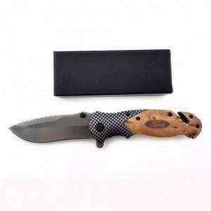Oliver Wood Folding Pocket Knife With Stainless Steel Blade Full Color Optional