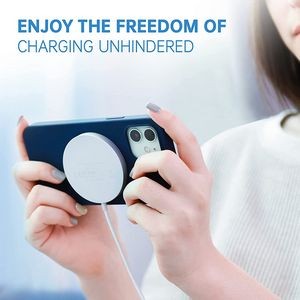 Magnetic Wireless Charger 15W Fast Charger Compatible with MagSafe Wireless Charger