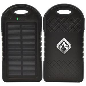 ApolloPower Rechargeable Water -Resistant Solar Power Bank 4000mAh