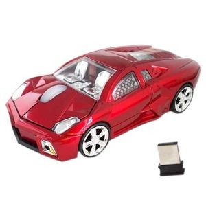 Red Lamborghini Car Mouse Wireless - OCEAN PRICE