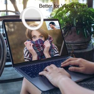 Clip On Ring Light For Selfie And Zoom Video Conference