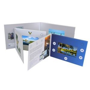 VidU 4.5" TFT Color Video Mailer And Brochure With Full Color Printing